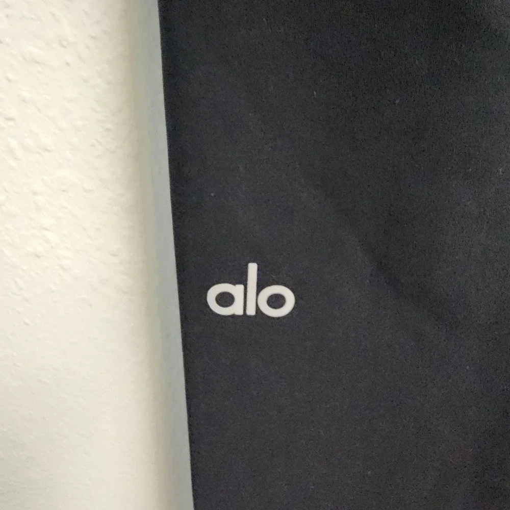 Alo Yoga Black Leggings Size Medium Women's High Waist